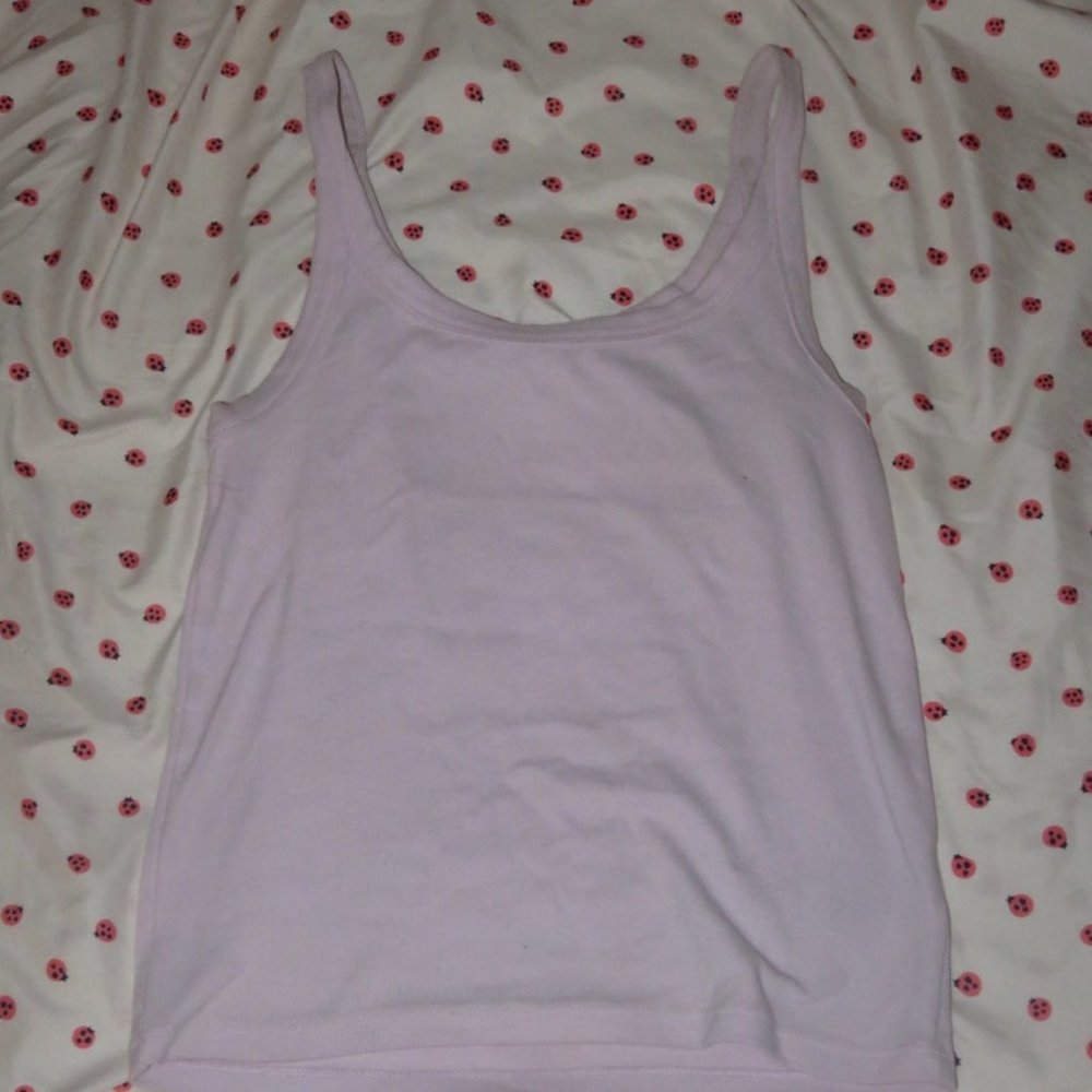 ARITZIA sunday best baby pink tank